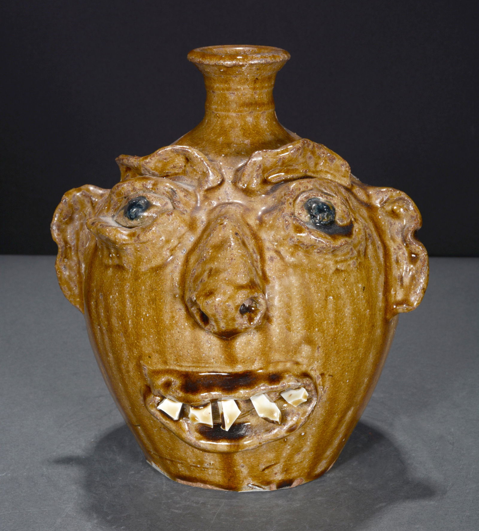 Unknown Artist. Face Jug. (1 of 3)