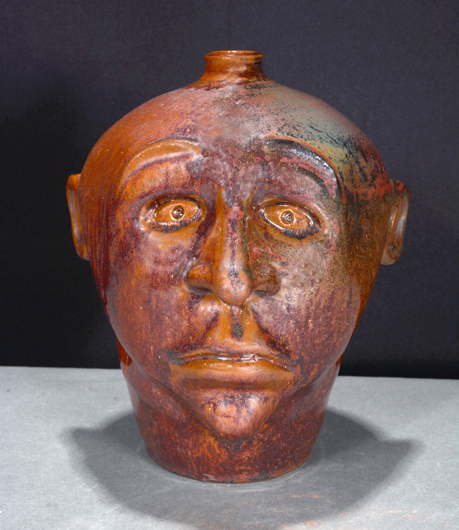 Randall Morgan. Face Jug. (1 of 4)