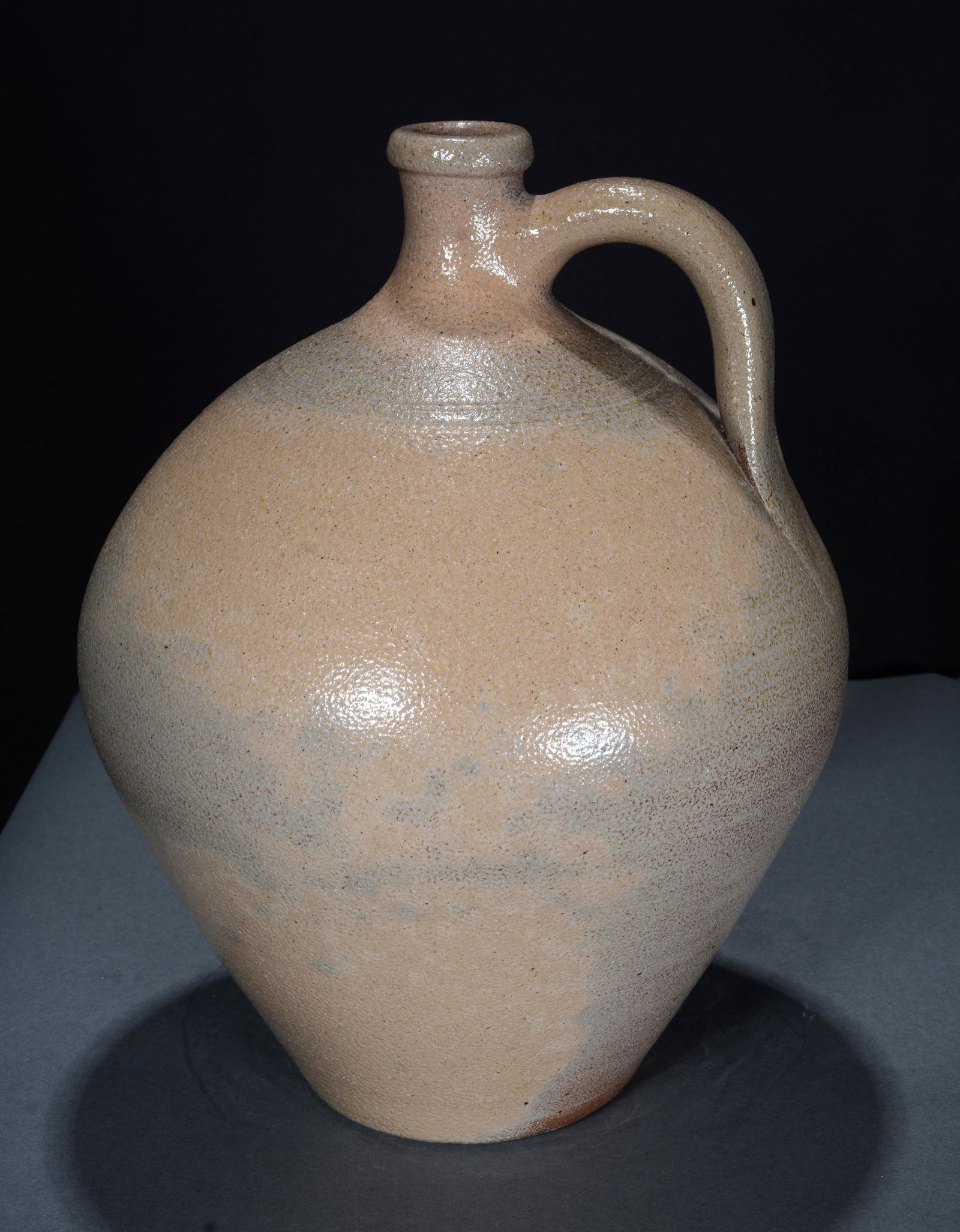 David Stuemphle. Salt Glazed Ovoid Jug. (1 of 4)
