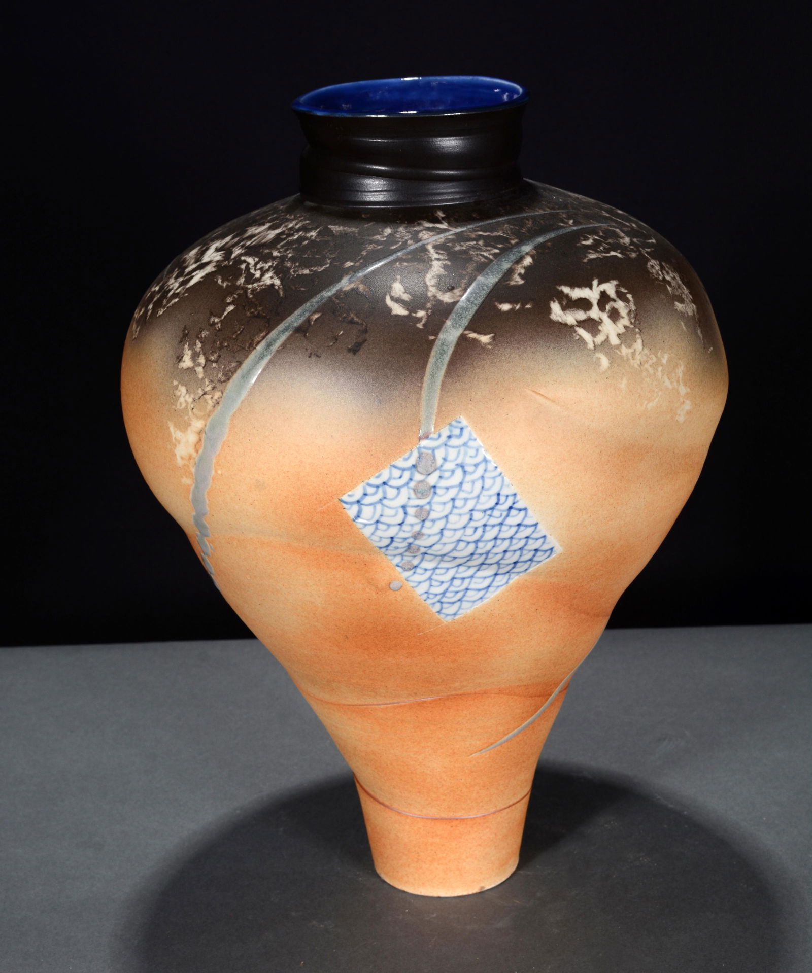 Don Davis. Vase With Floating Squares. (1 of 4)