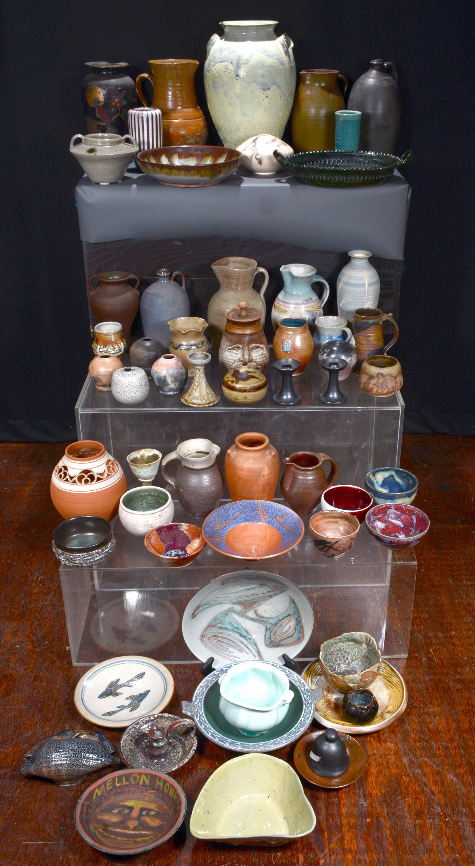 Large Discovery Pottery Lot. (1 of 5)