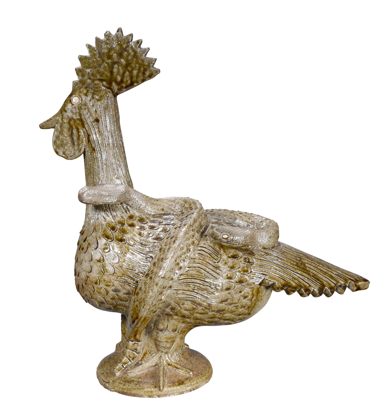 Clint Alderman. Pheasant With Two Rattlesnakes. (1 of 7)