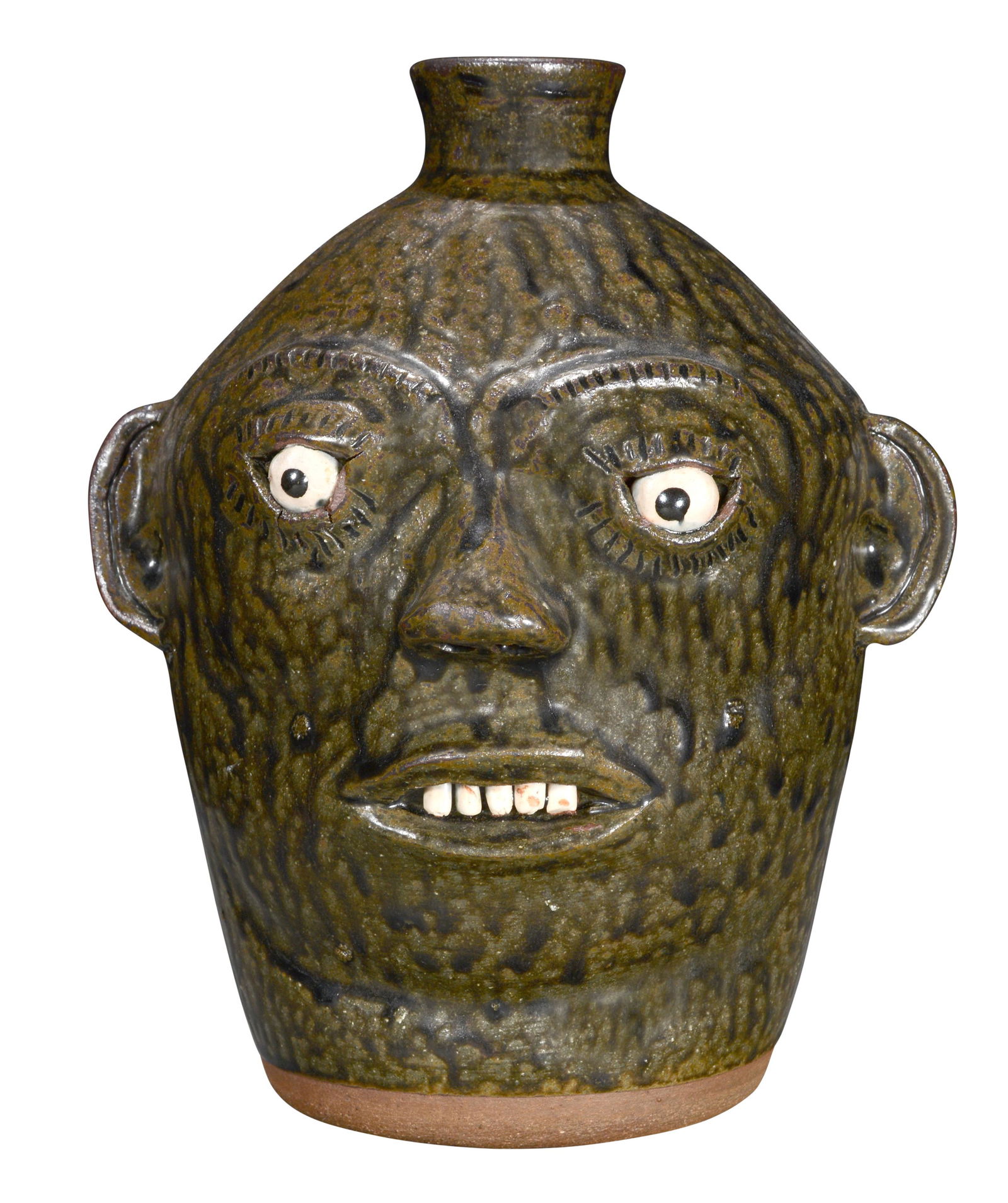 A.G. Meaders. Traditional Face Jug. (1 of 7)