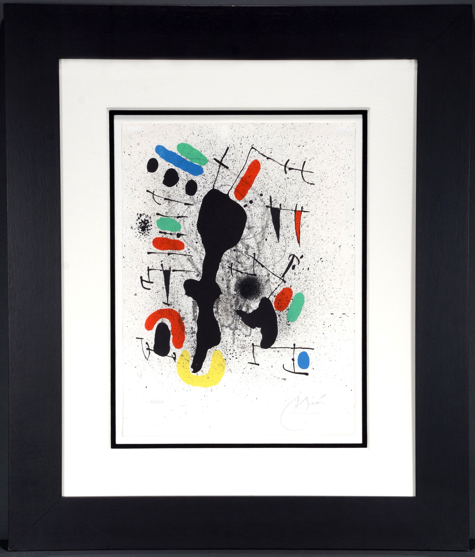 Joan Miro. Untitled (M 750. Lieberte Des Libertes) Lithograph. (1 of 11)