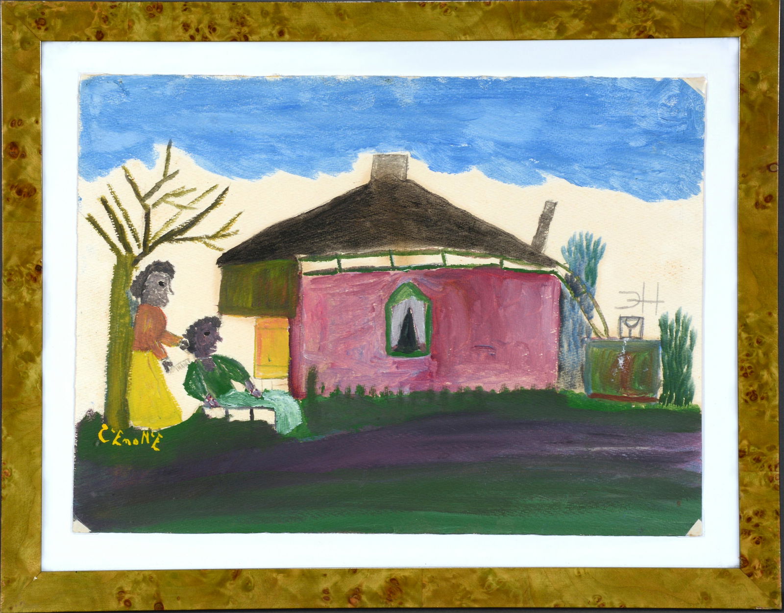 Clementine Hunter. Hair Combing. (1 of 11)