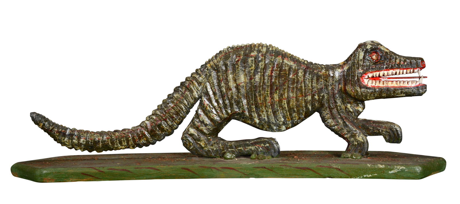 Elijah Pierce. Large Ferocious Gator. (1 of 15)