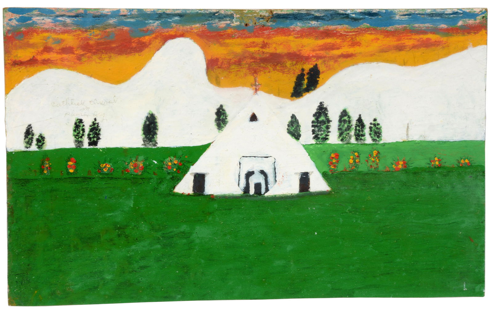 Sister Gertrude Morgan. Cathedral Church, Phenix City AL. (1 of 8)