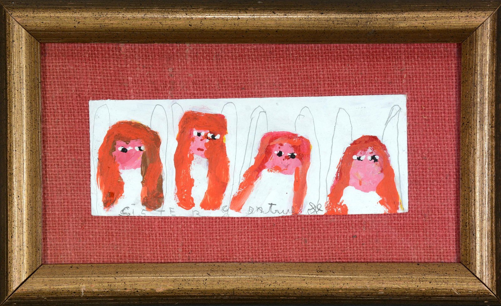 Sister Gertrude Morgan. Four Angels. (1 of 7)