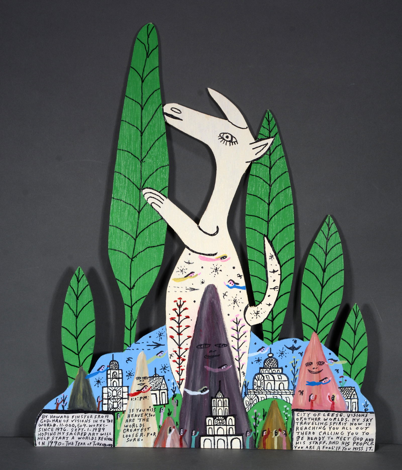 Howard Finster. City of Leese. (1 of 7)