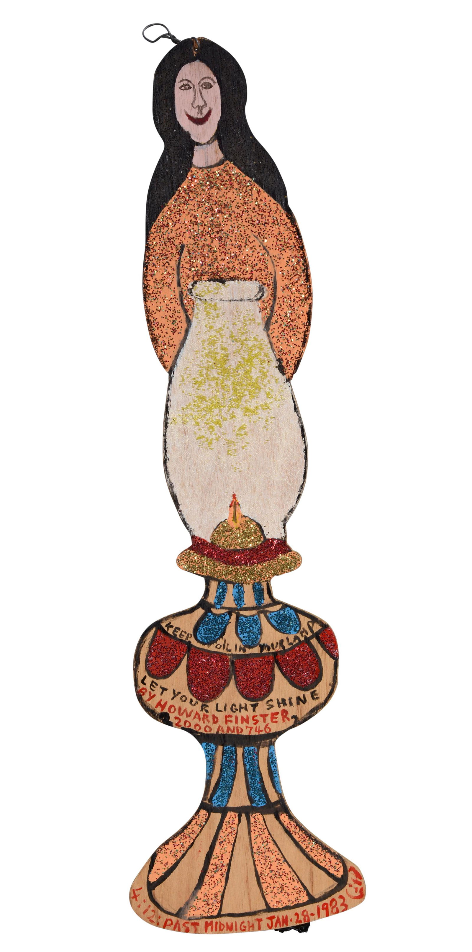 Howard Finster. Let Your Light Shine. (1 of 8)