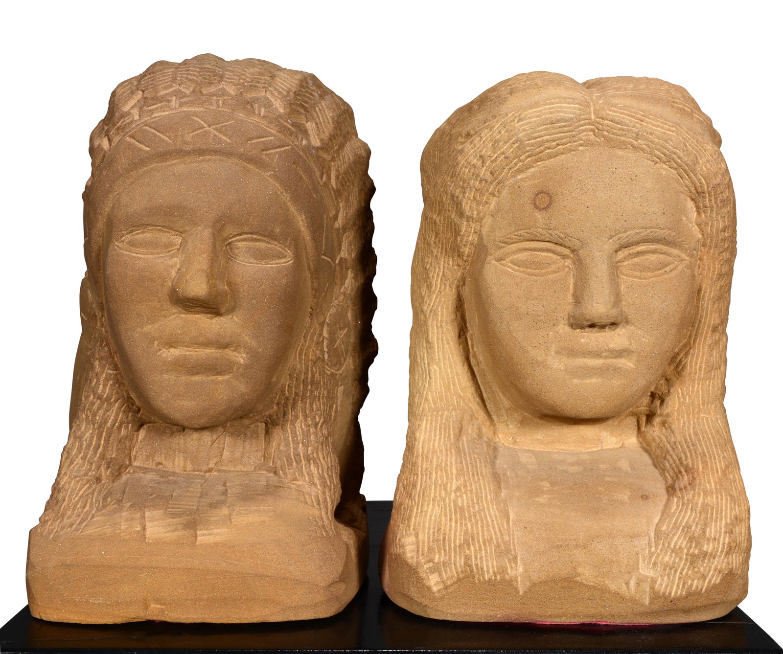 Popeye Reed. Indian Chief and Princess. (1 of 9)