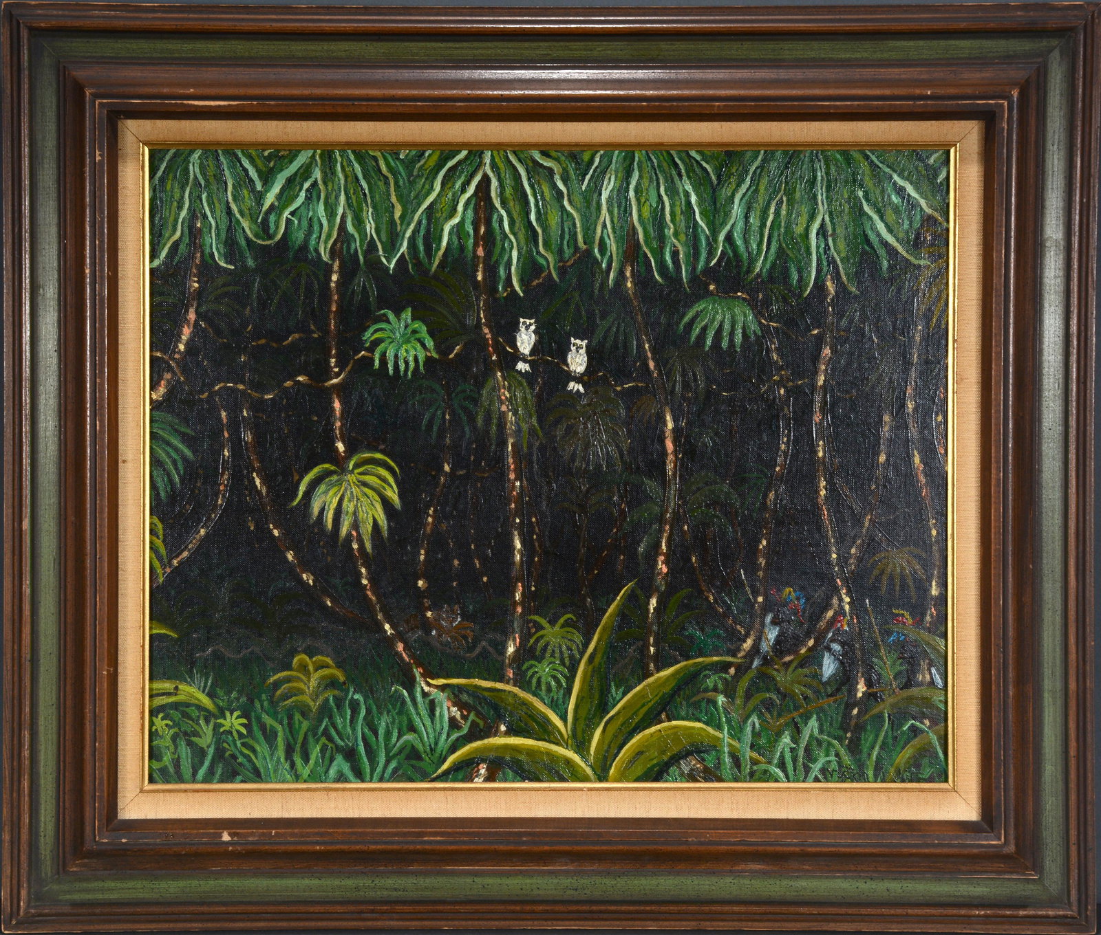 Victor Joseph Gatto. Two White Owls. (1 of 8)