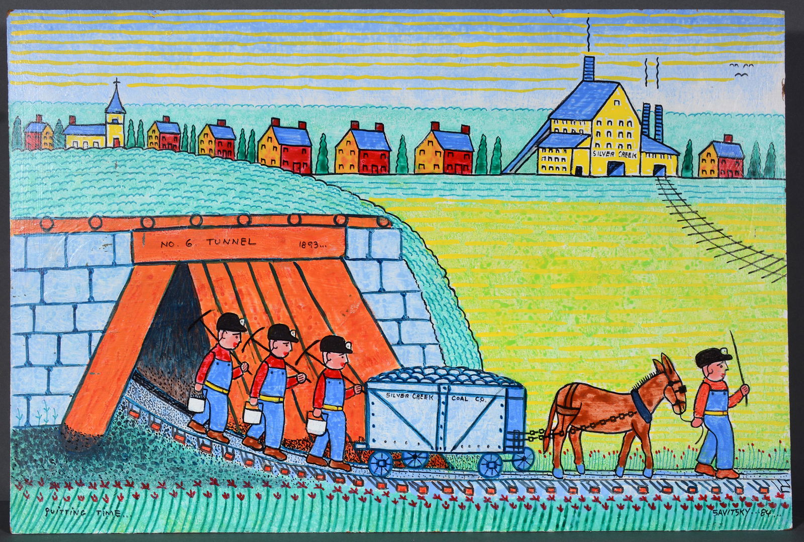 Jack Savitsky. Quitting Time. (1 of 5)