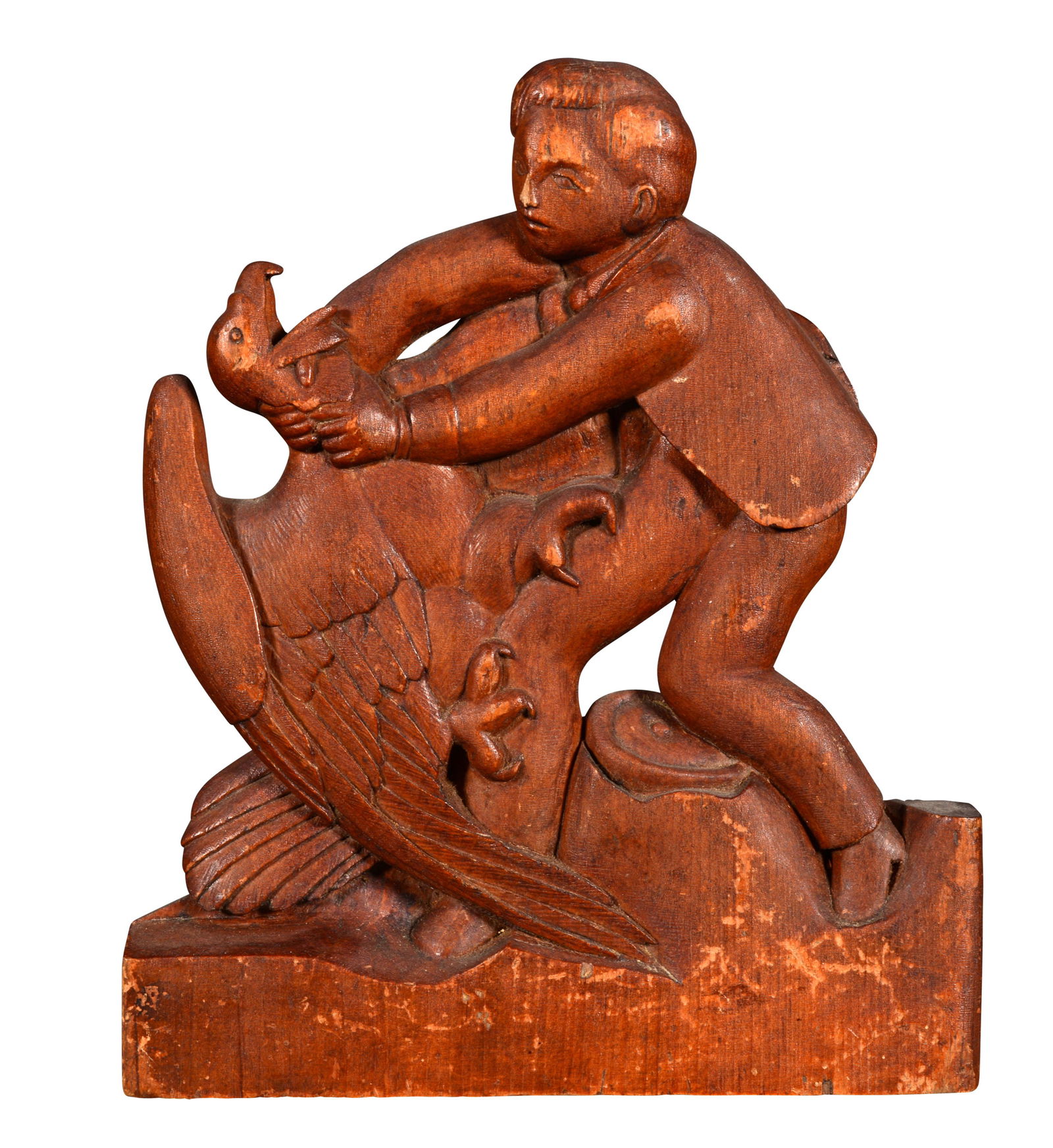 J.M. (State Hospital in Norristown, PA). Man's Struggle. (1 of 7)