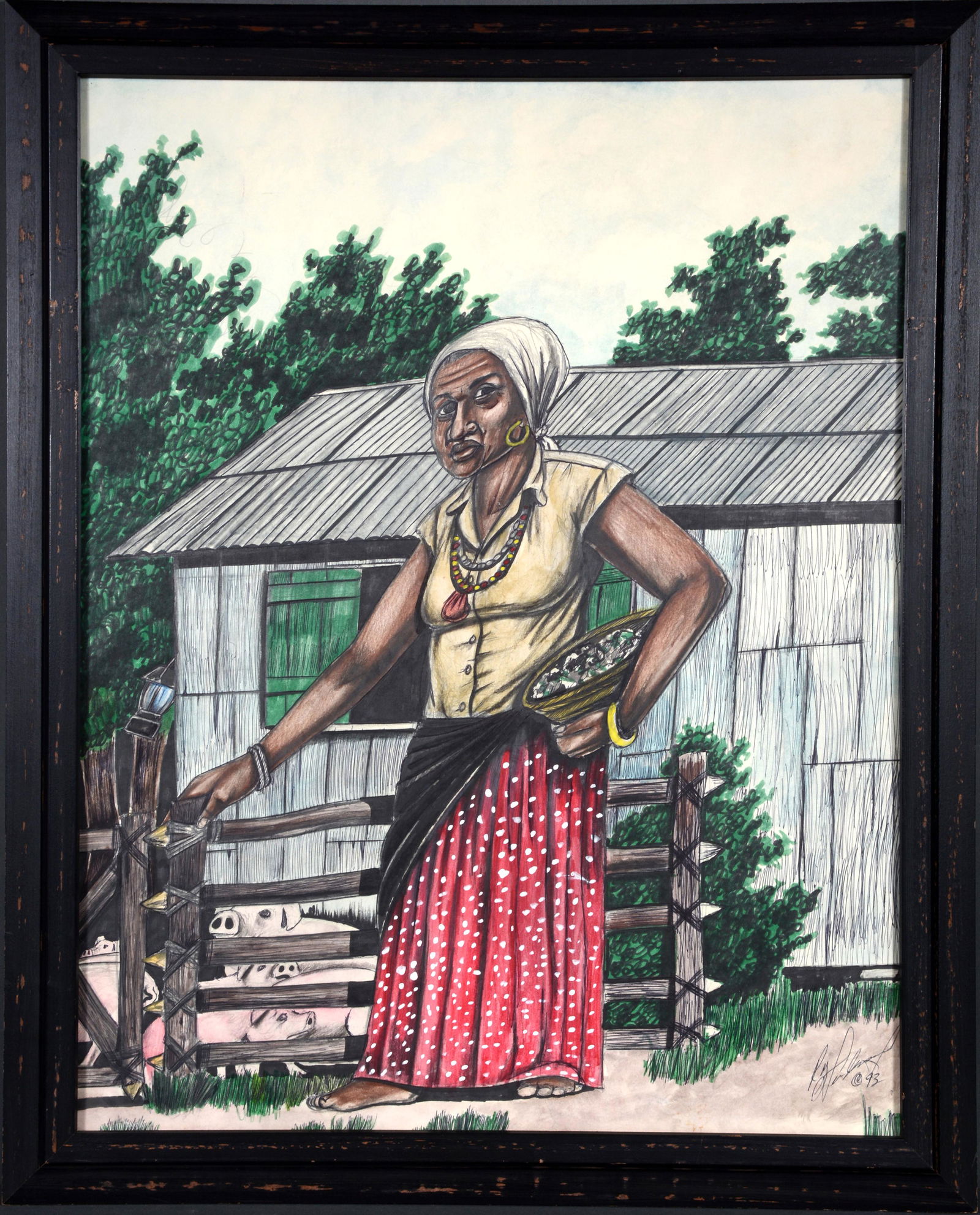 Roy Ferdinand. Feeding the Hogs. (1 of 5)