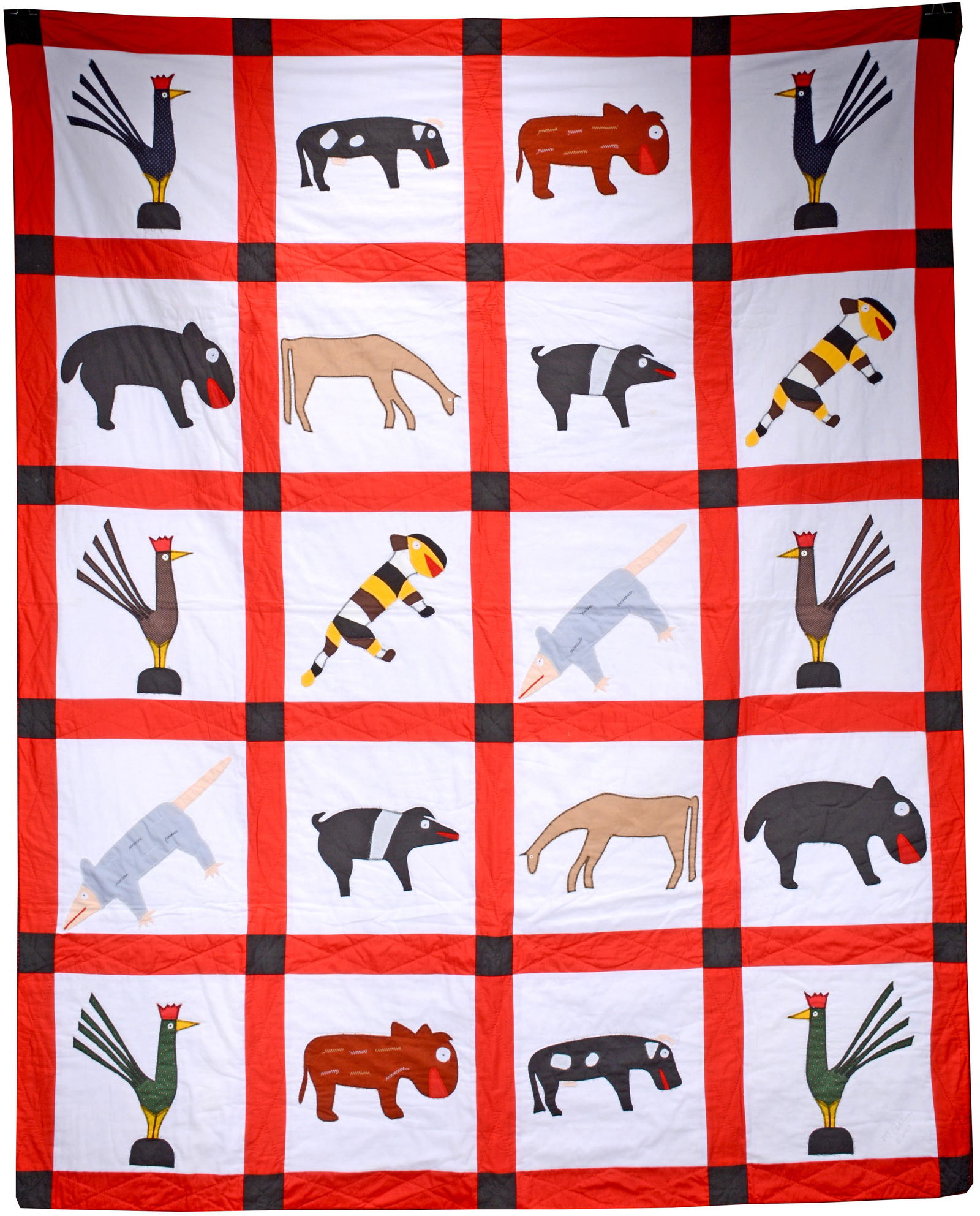 Minnie Adkins. Animal Quilt. (1 of 5)