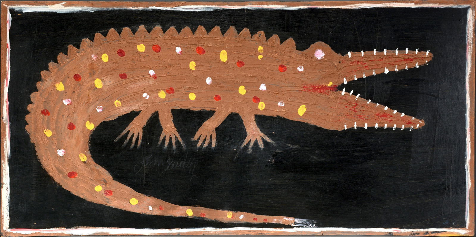 Jimmy Lee Sudduth. Gator. (1 of 5)