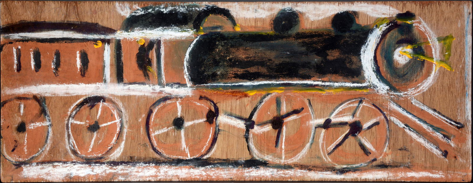 Jimmy Lee Sudduth. Train. (1 of 2)