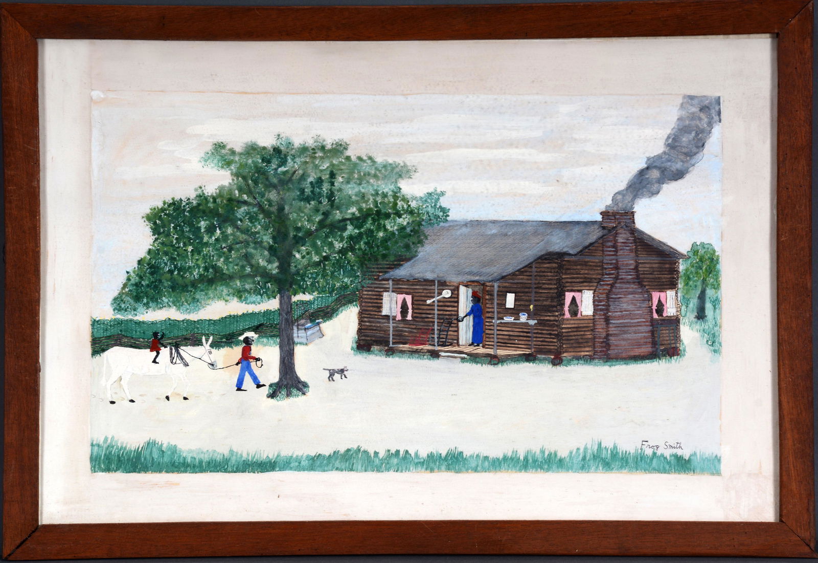 Frog Smith. Rare Black Family Homesteading Scene. (1 of 7)
