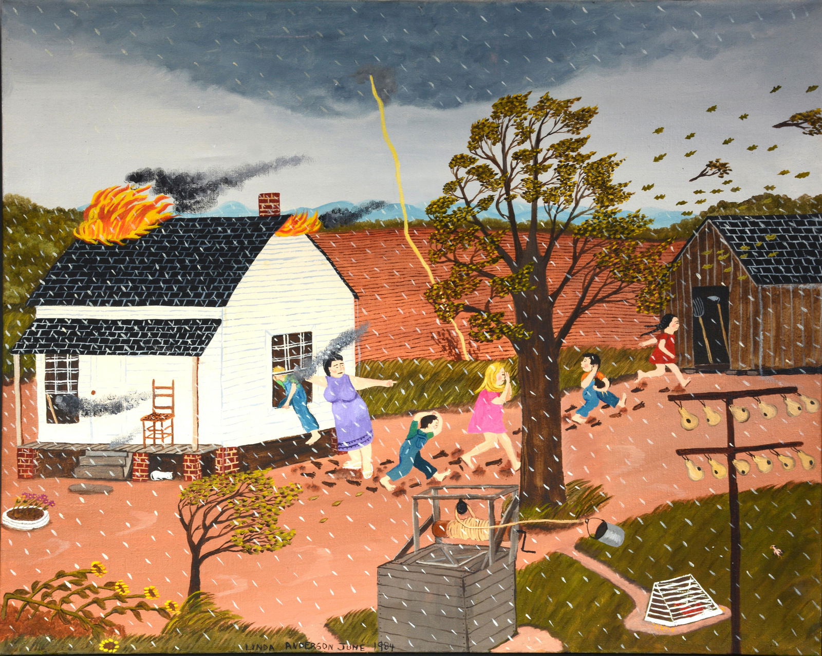 Linda Anderson. Lightning Strike. (1 of 6)