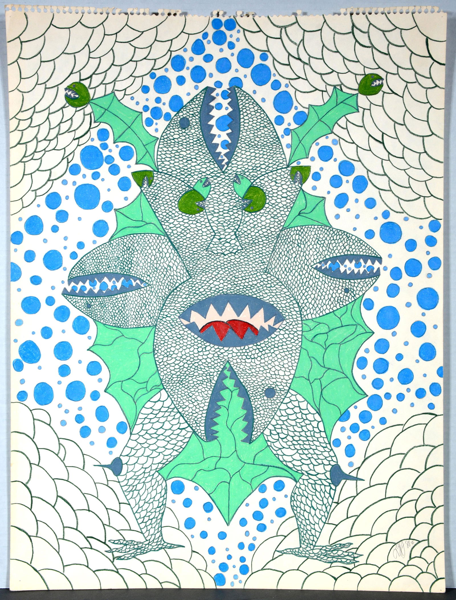 Louis Walker, Jr. Four-Directional Monster. (1 of 3)