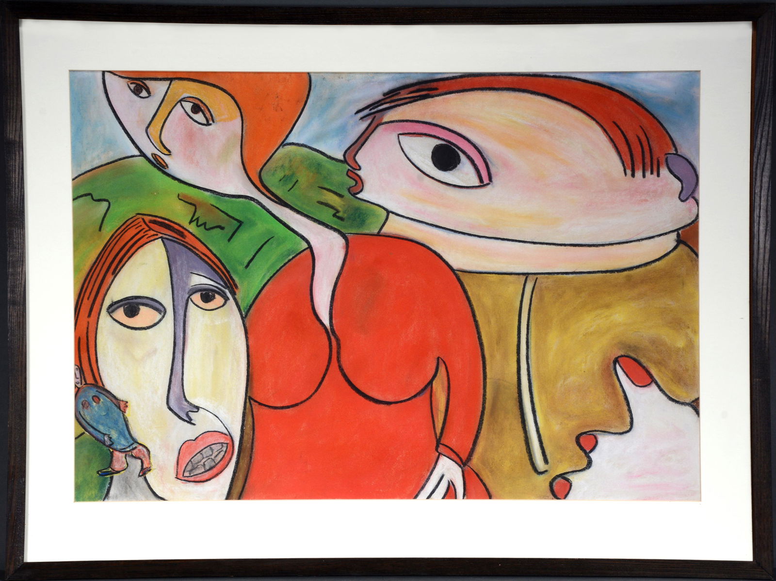 Albert Louden. Mom In Red Dress. (1 of 10)