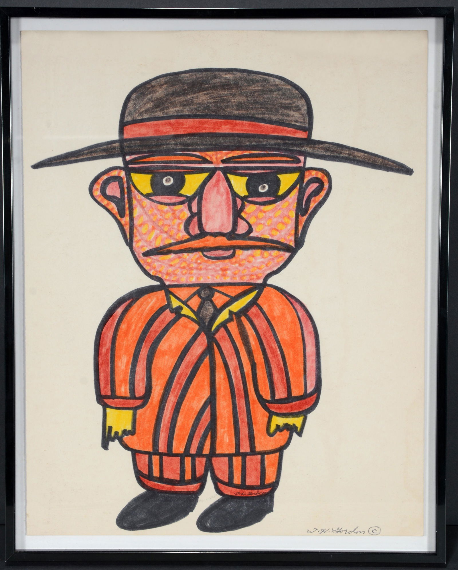 Ted Gordon. Full Figure of A Man. (1 of 4)