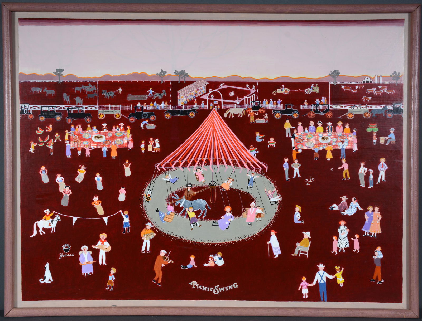 Josephine Graham. Picnic Swing. (1 of 12)