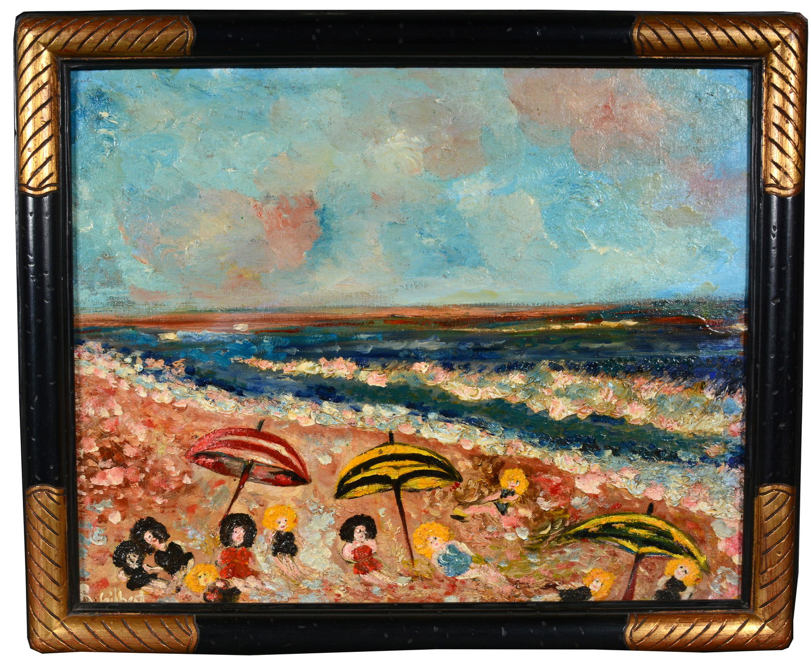 Regina Gilbert. Beach Scene. (1 of 6)