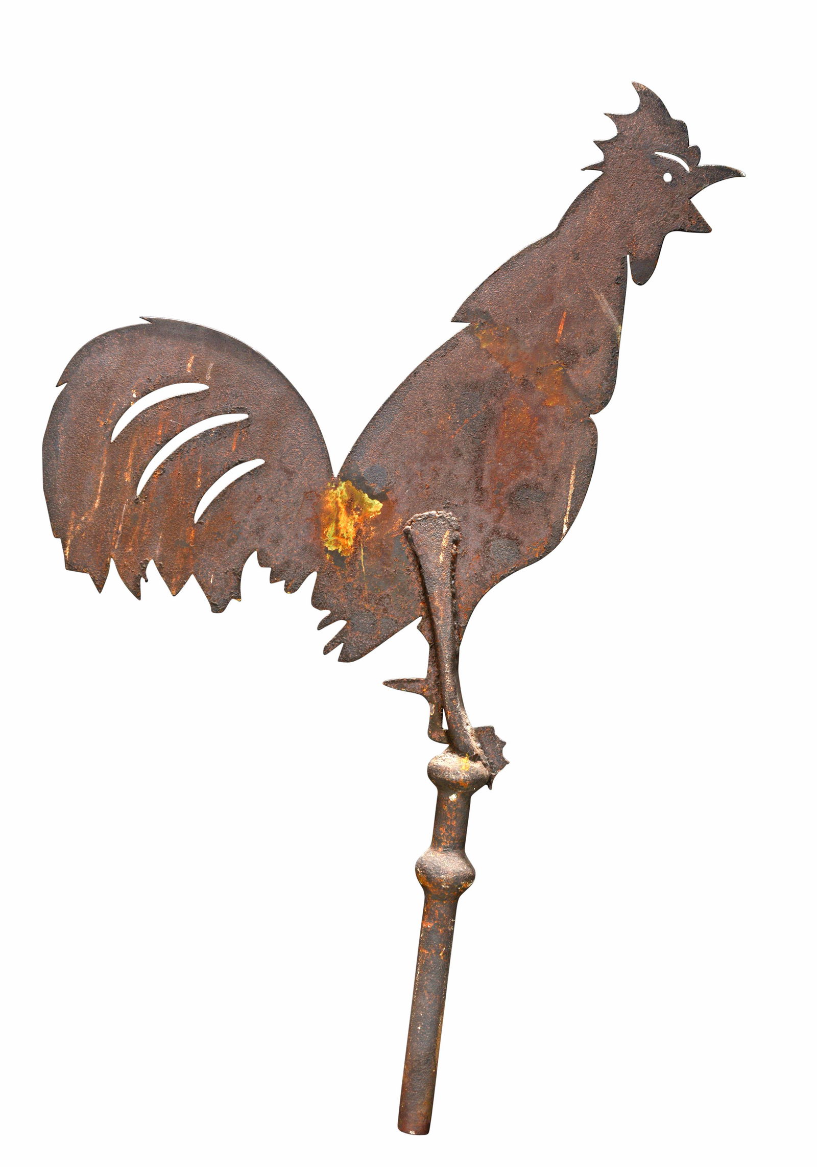 Large Fighting Cock Weathervane. (1 of 8)