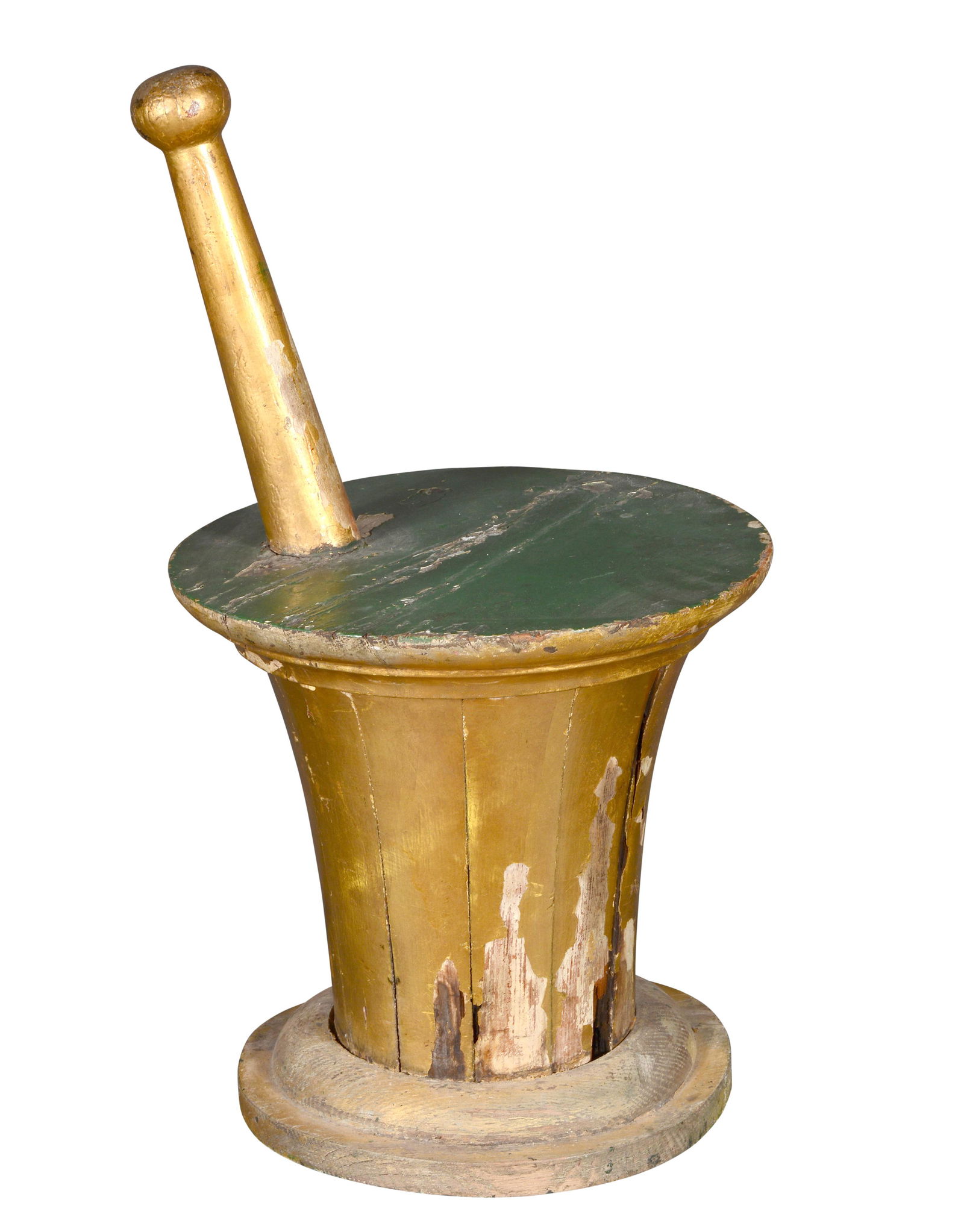 Early Mortar and Pestle Trade Sign. (1 of 10)