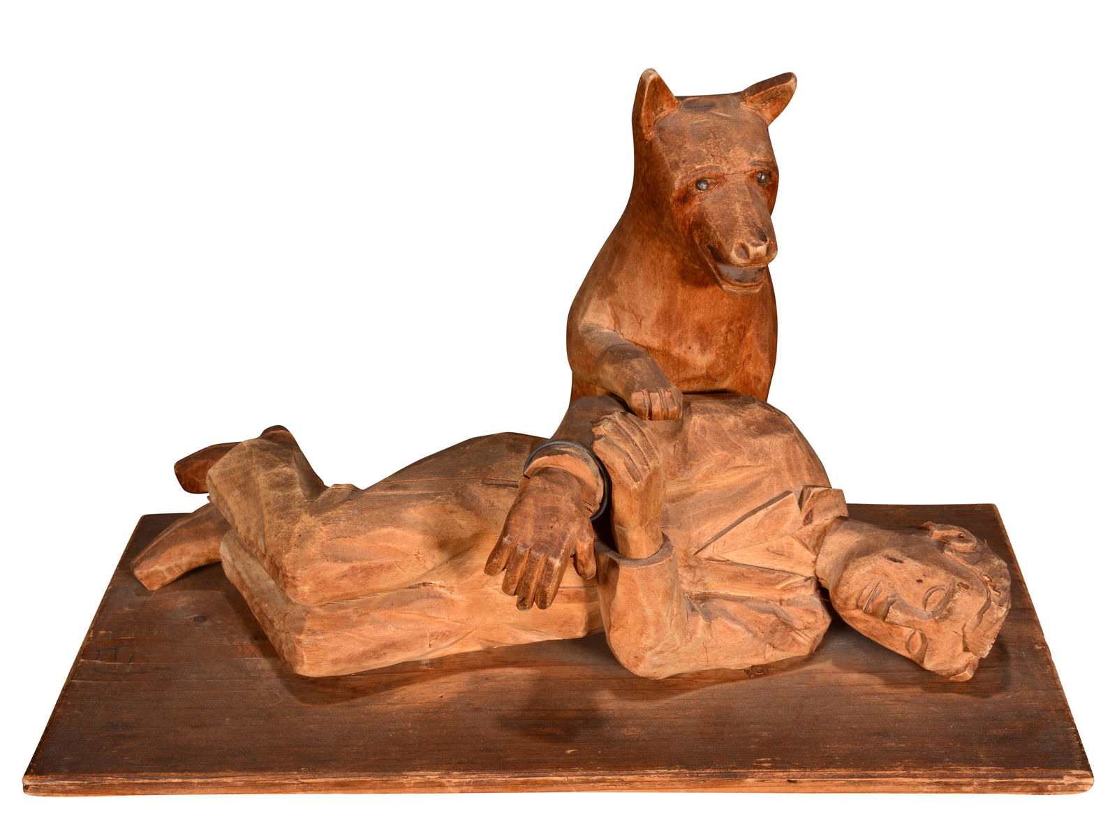 August Jackson. Self-Portrait With Dog. (1 of 8)