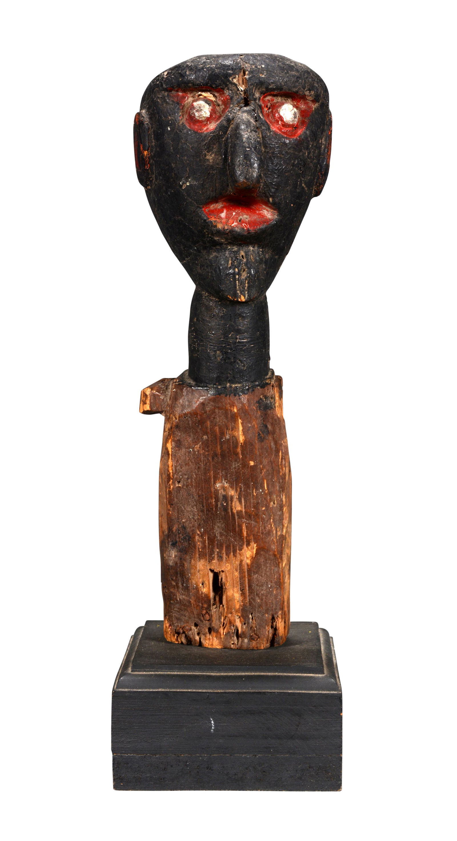 Carved and Painted Puppet Figure. (1 of 8)