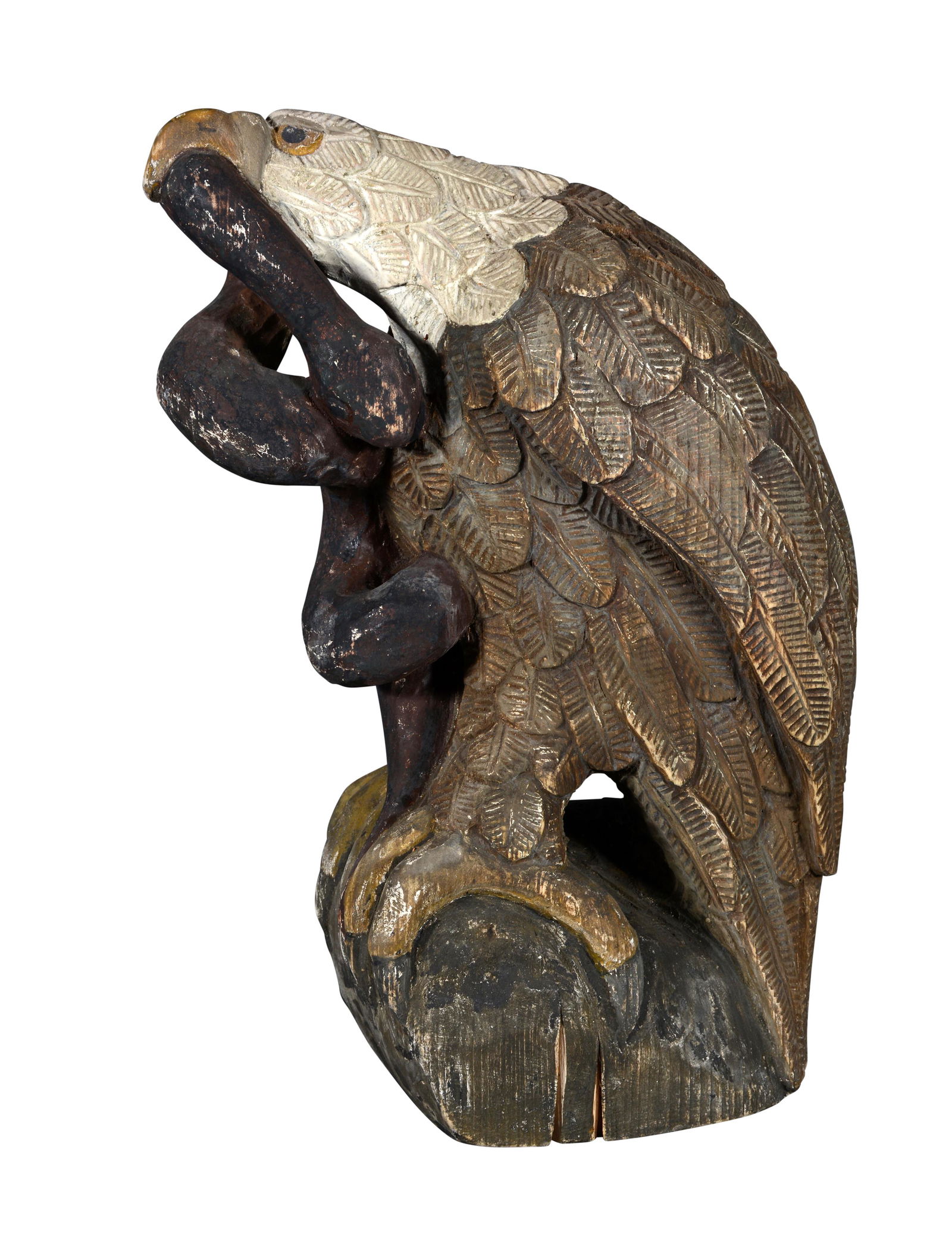 Anonymous. Large Eagle With Snake. (1 of 8)