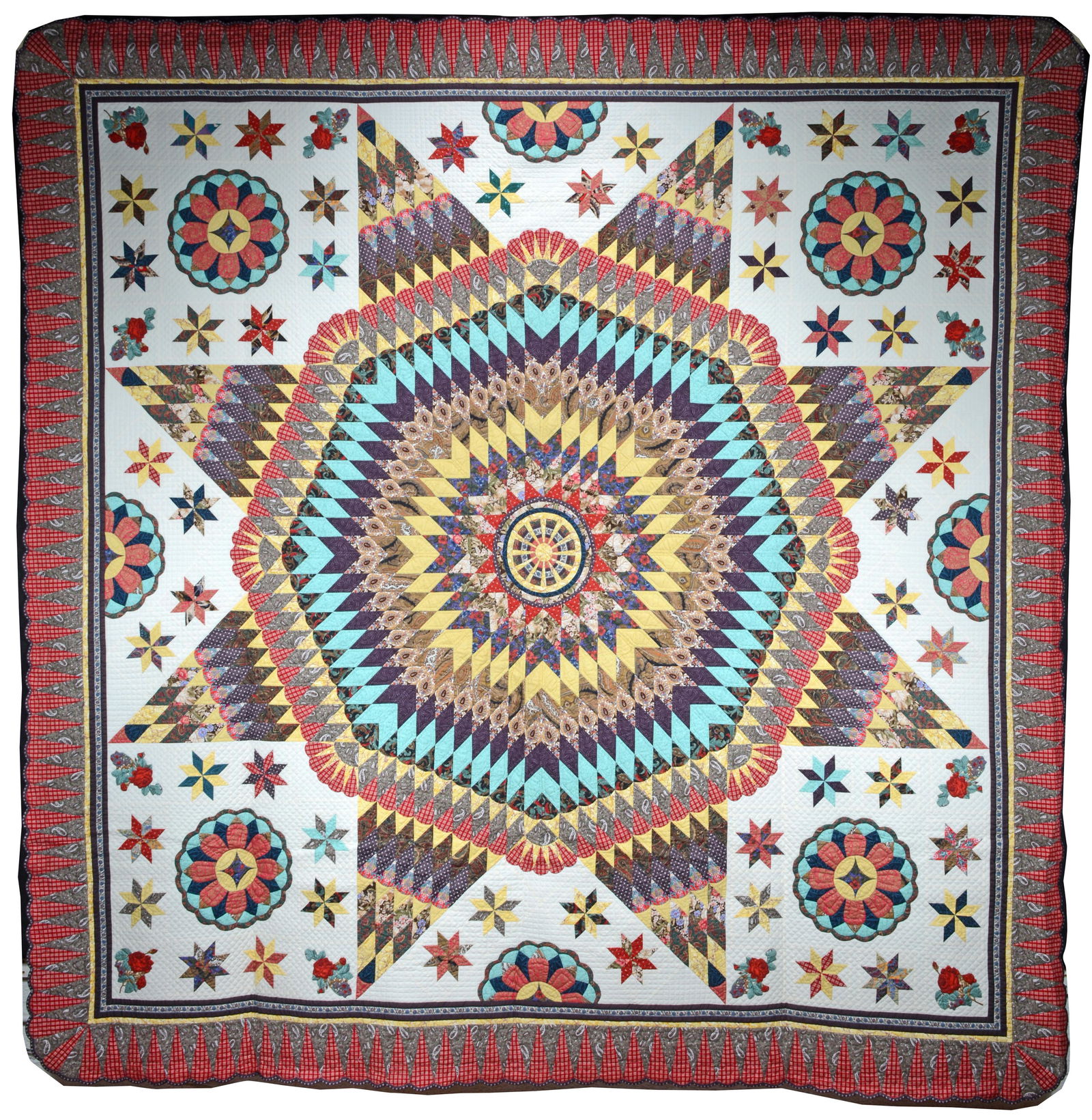 Elsie Vredenburg. Victorian Star Quilt. (1 of 12)