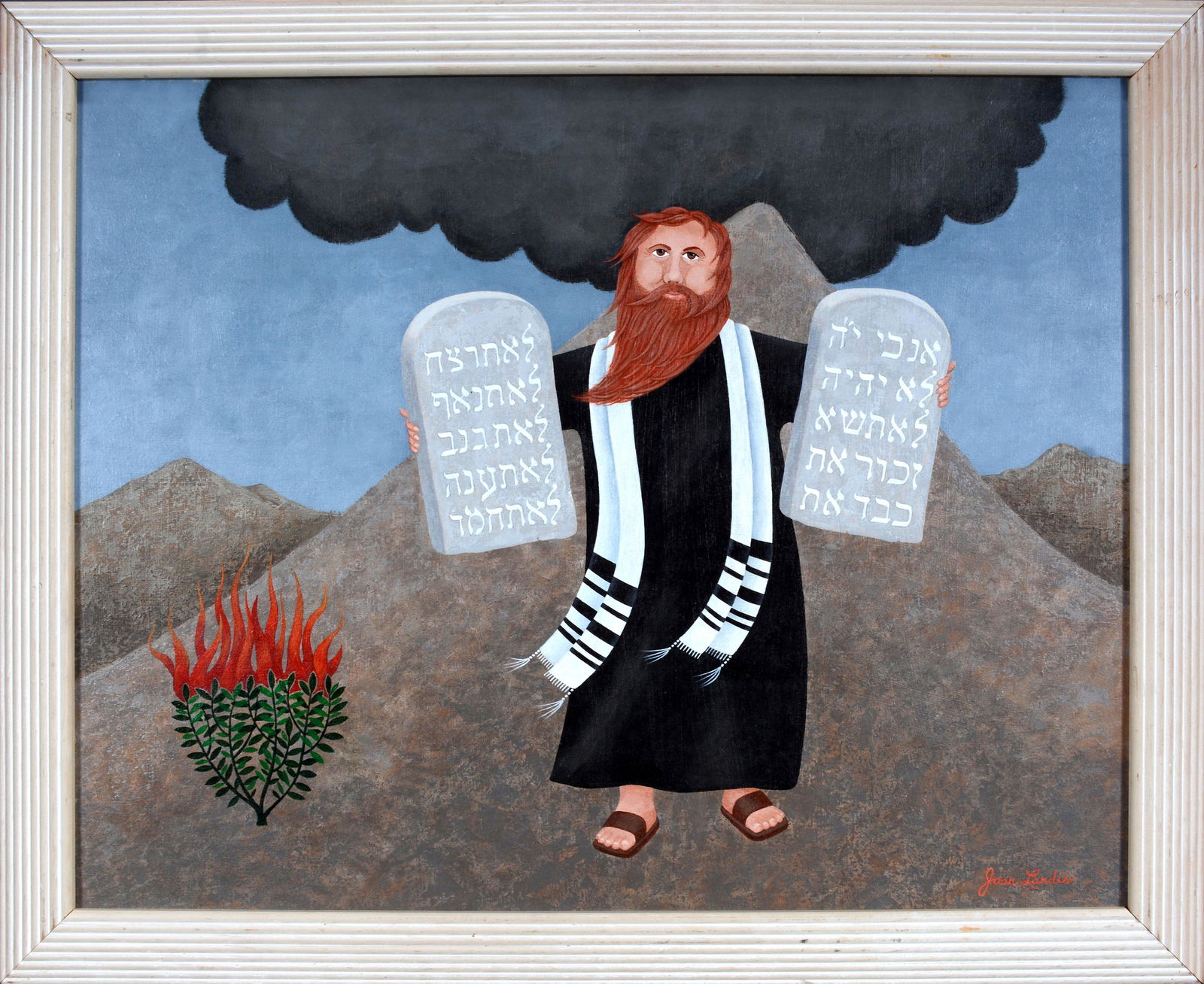 Joan Landis. Moses On The Mount. (1 of 4)