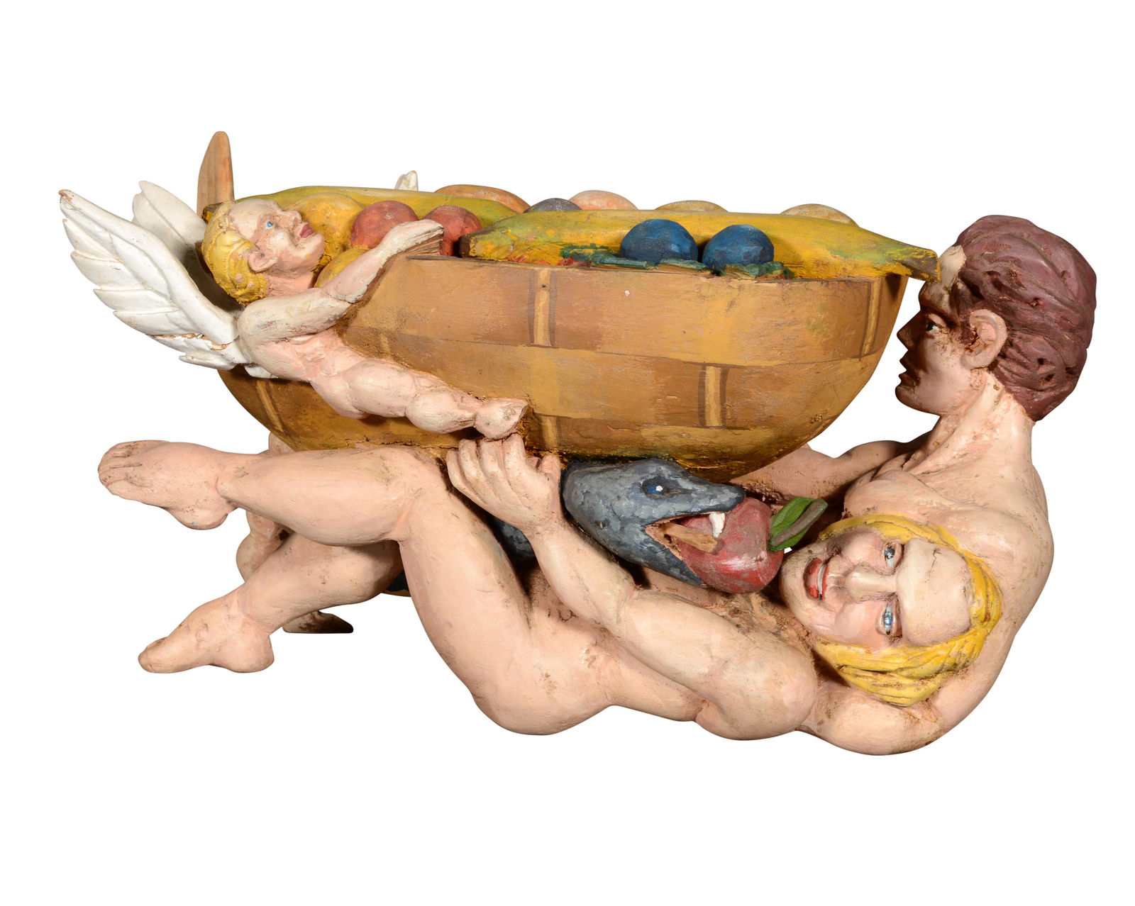 Rodolph Fontaine. Adam and Eve In The Garden of Eden. (1 of 8)