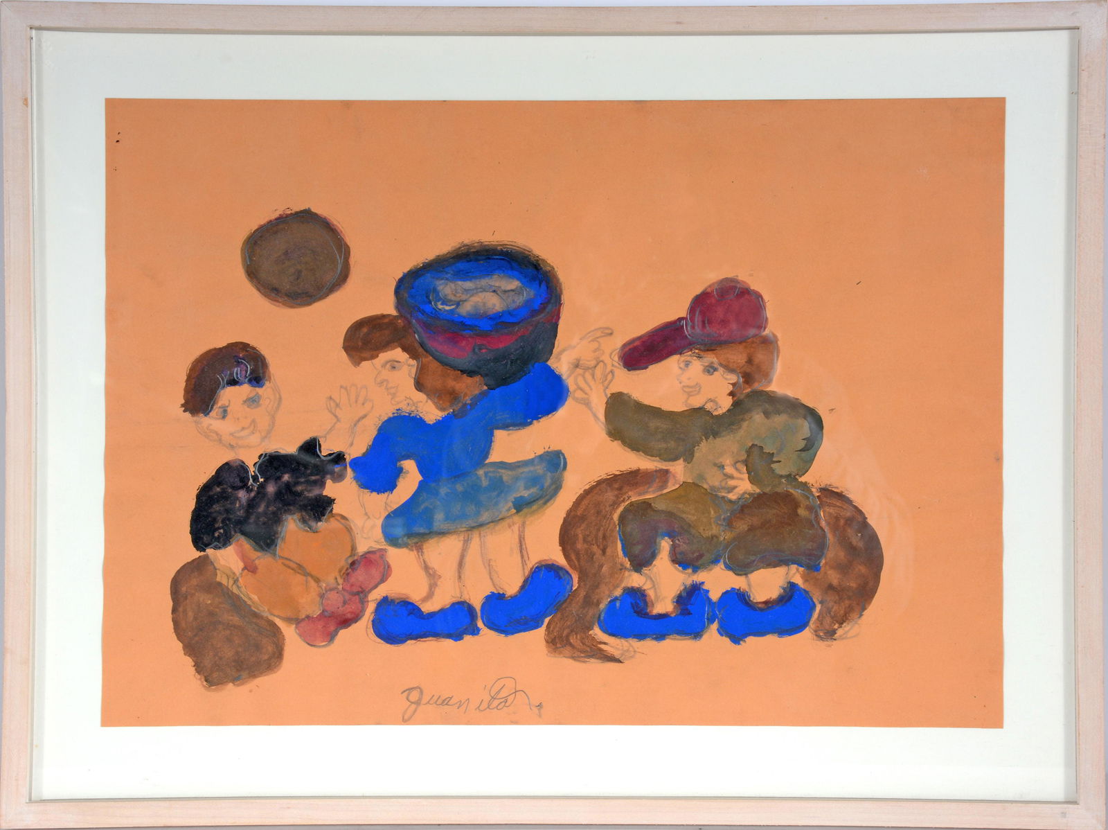 Juanita Rogers. Three Figures. (1 of 2)