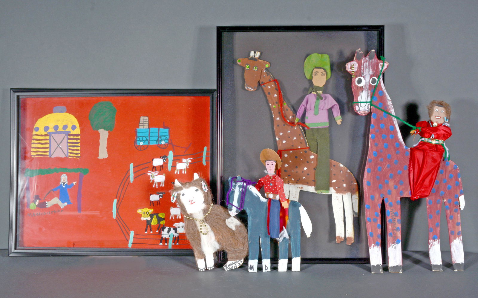 Mamie Deschillie. Five Works. (1 of 4)