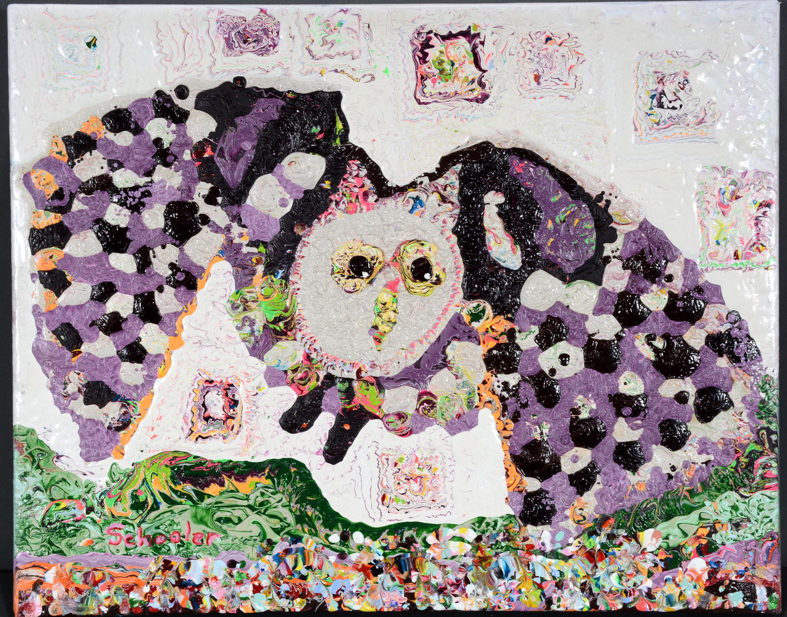 Jon Andrew Schooler. Flying Owl. (1 of 2)