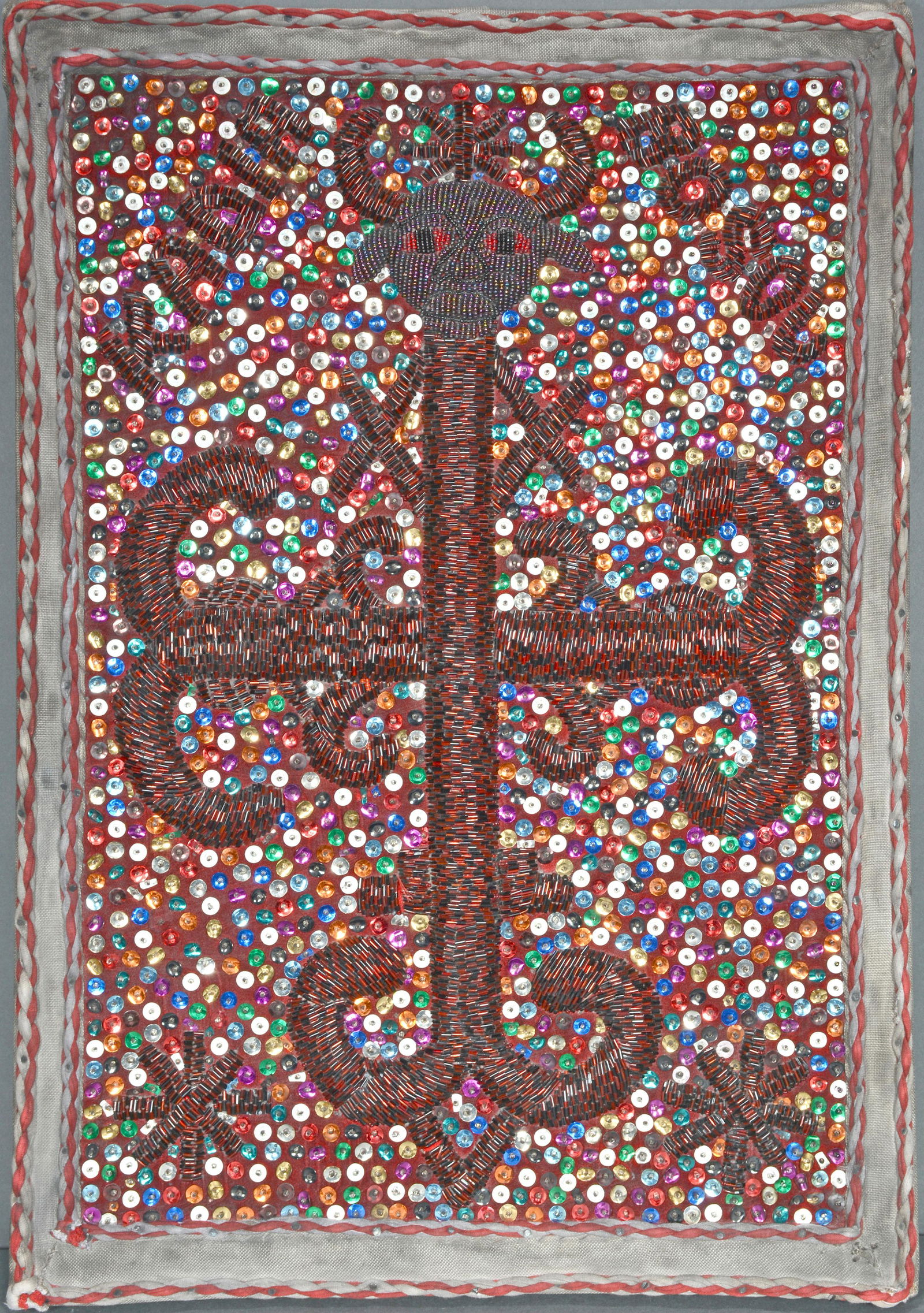 Kada Bosol. Early Voodoo Flag with Devil. (1 of 5)