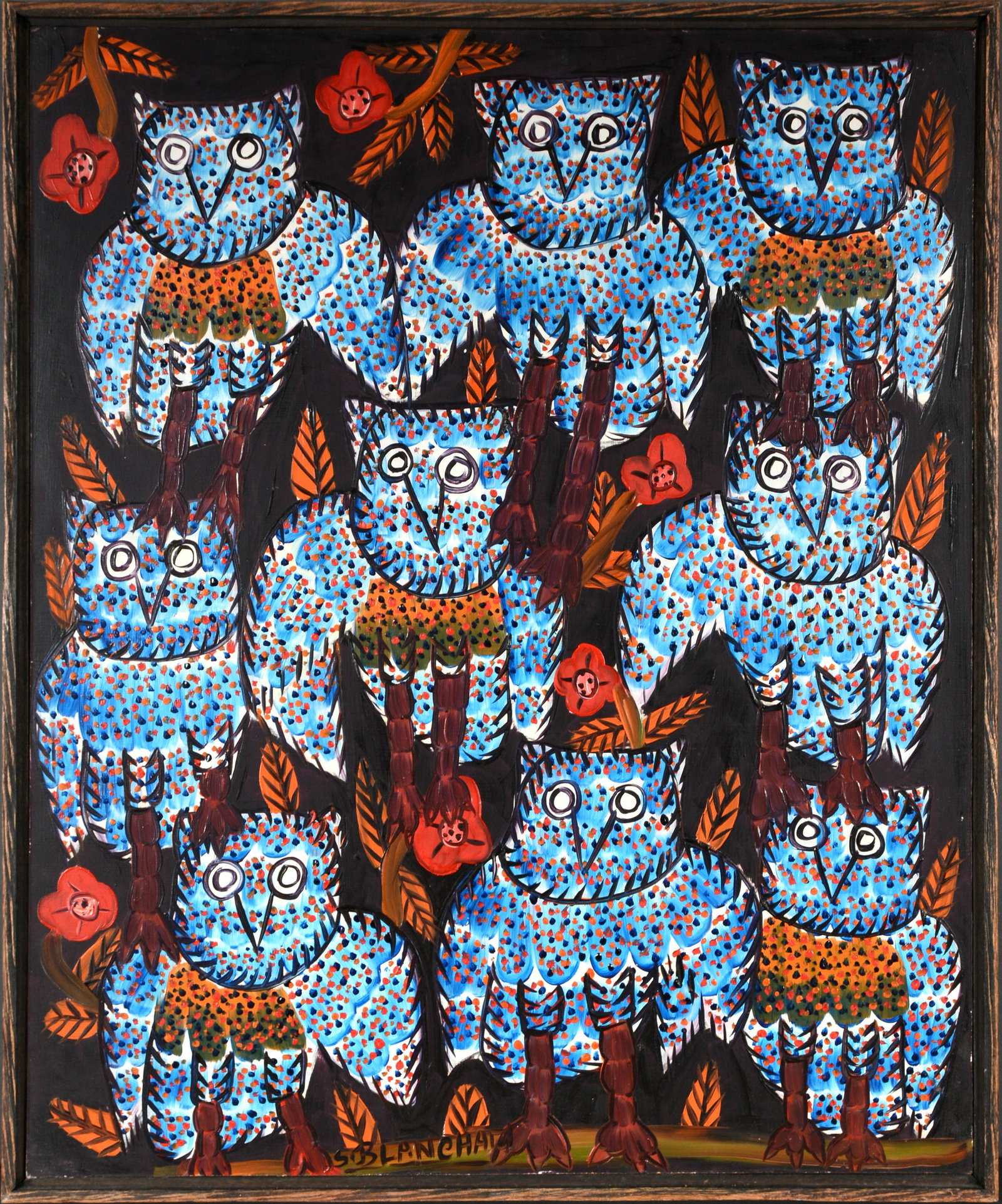 Sisson Blanchard. Nine Owls. (1 of 3)