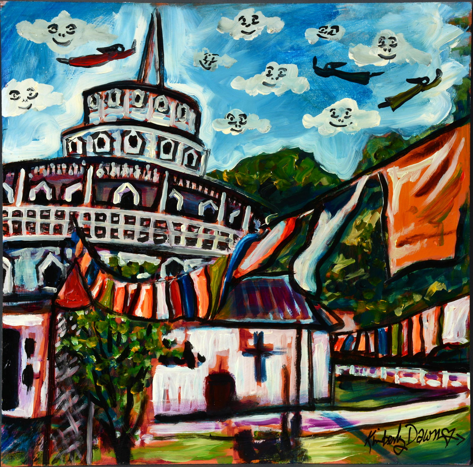 Kimberly Dawn Crowder. Prayer Flags In Paradise. (1 of 2)