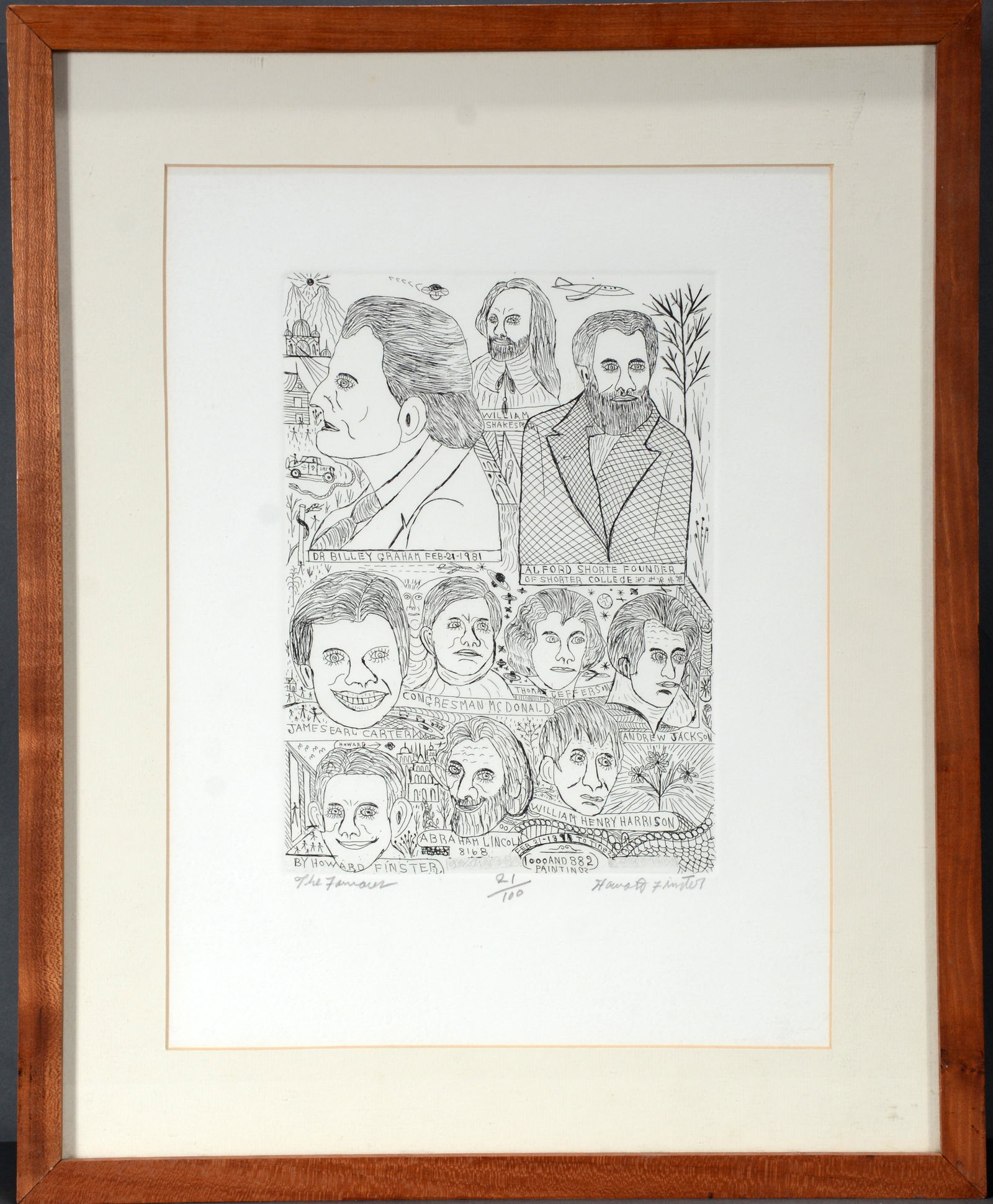 Howard Finster. The Famous. (1 of 3)