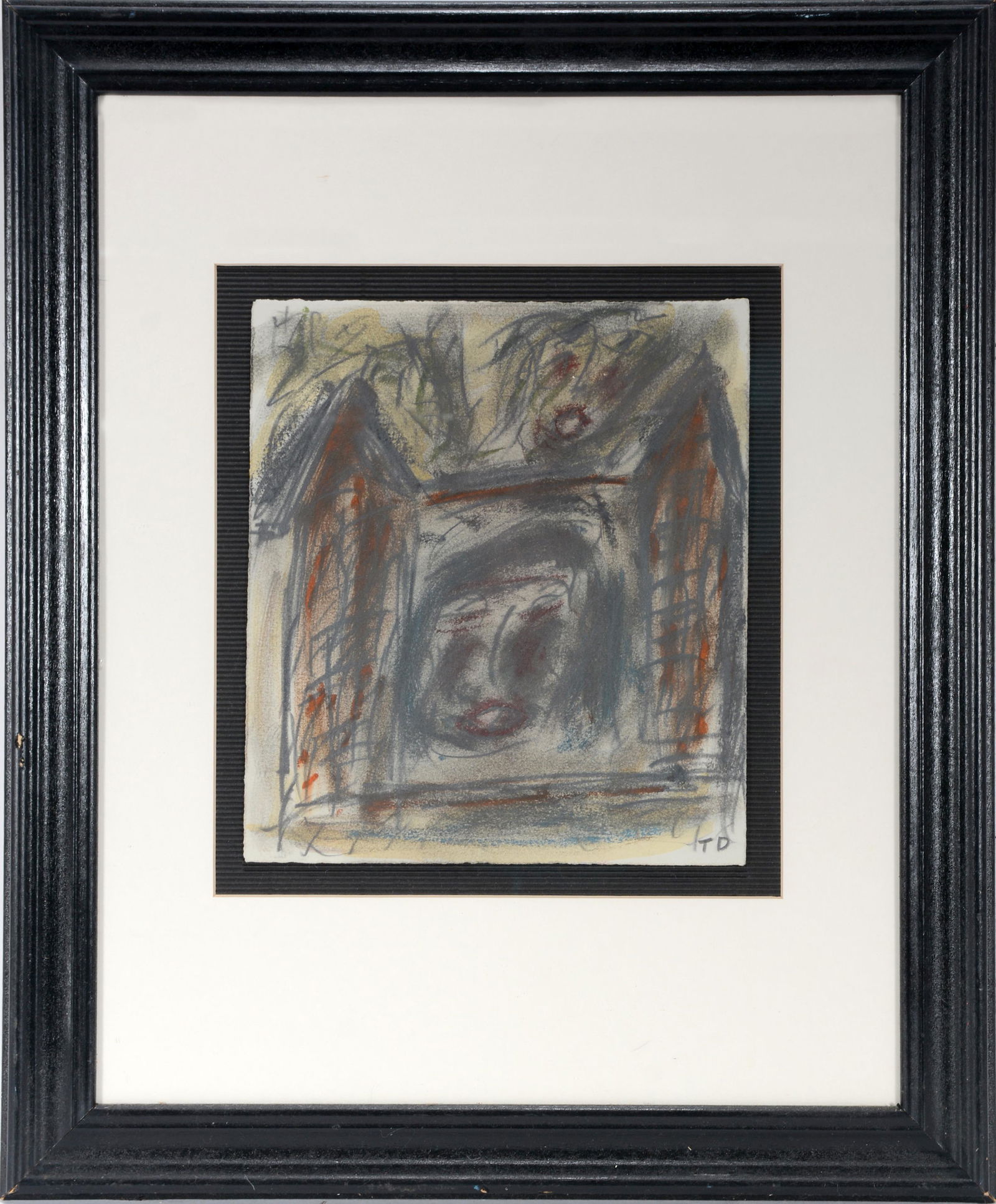 Thornton Dial. Portrait in House. (1 of 3)