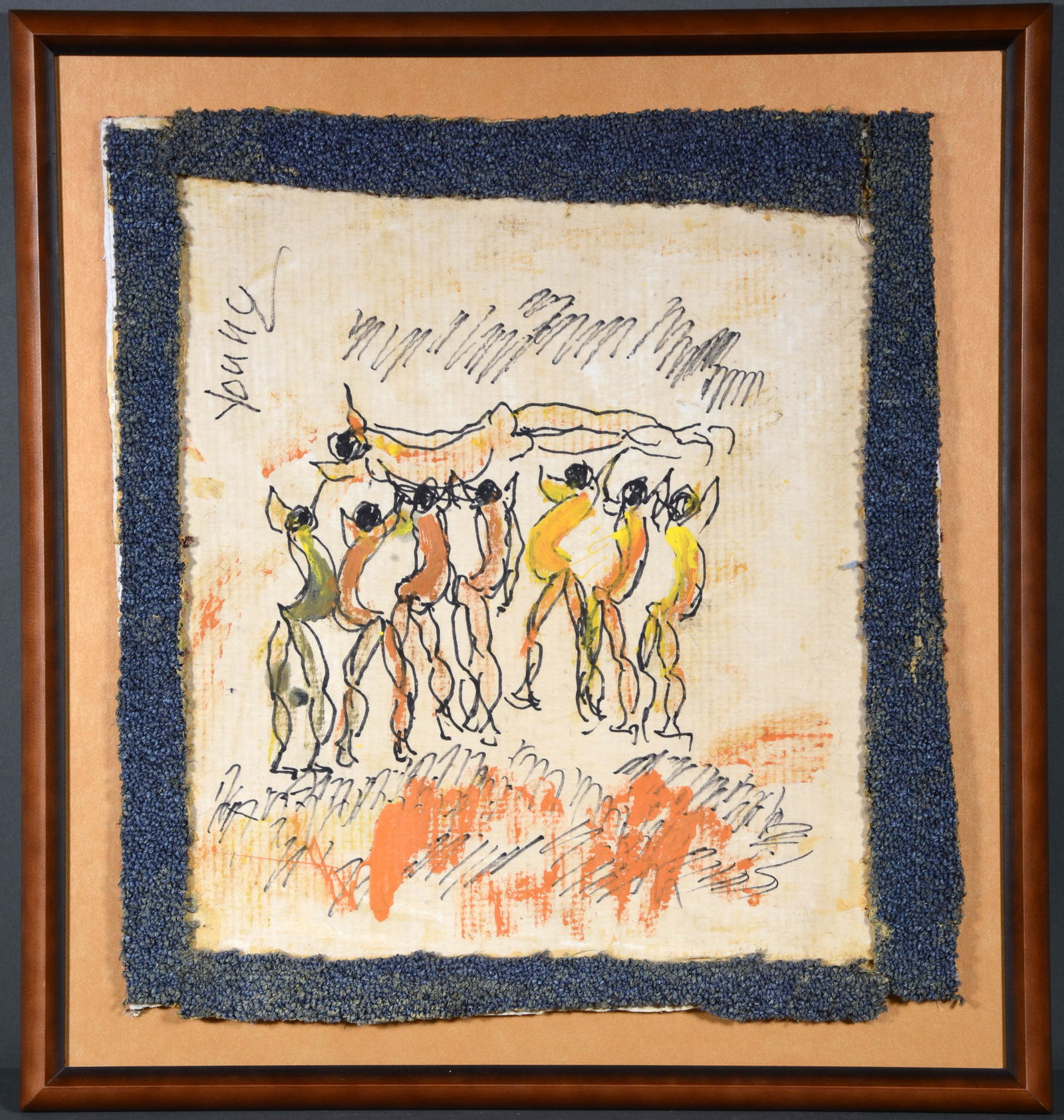 Purvis Young. Funeral Scene. (1 of 3)