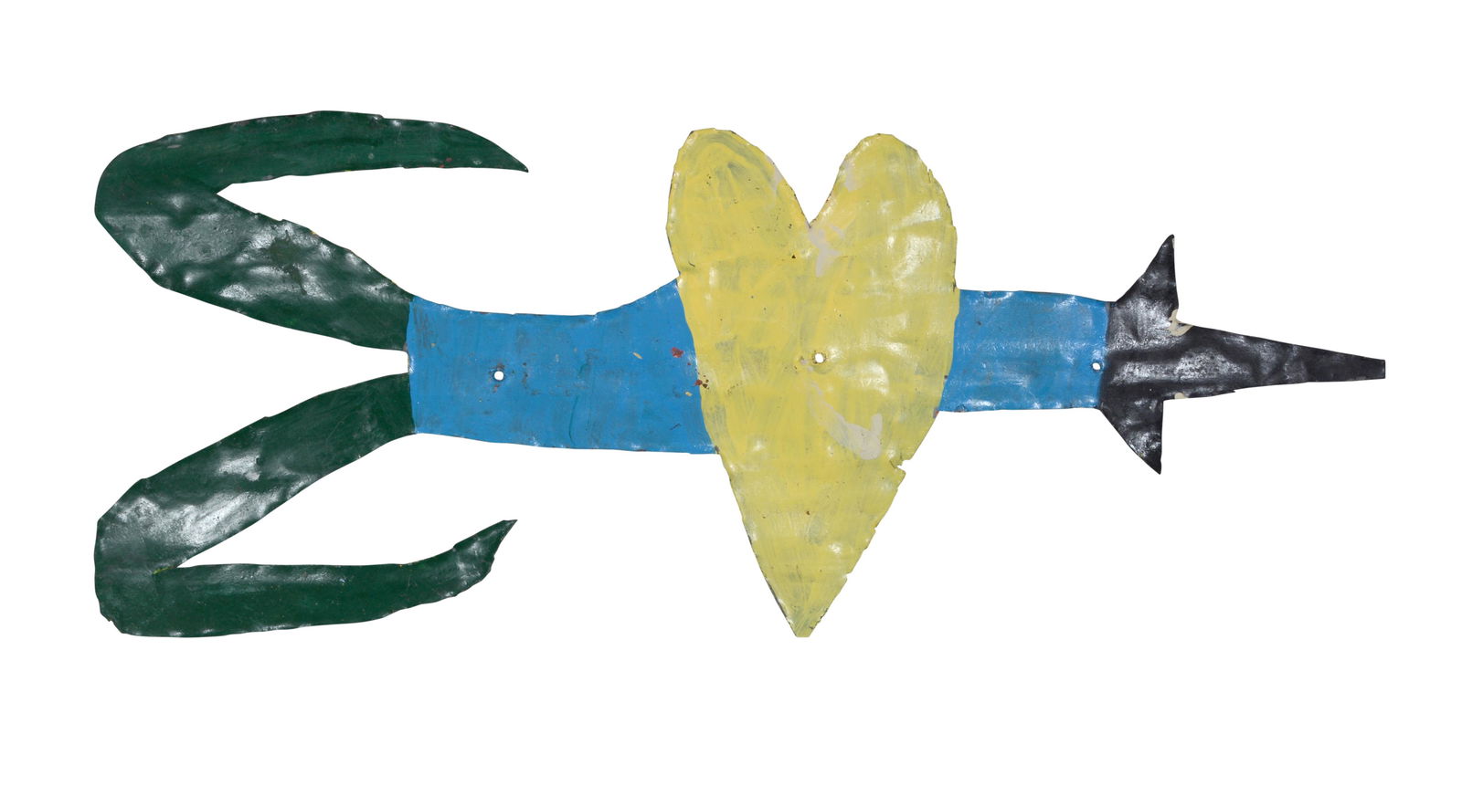 David Butler. Double Sided Heart Arrow. (1 of 4)