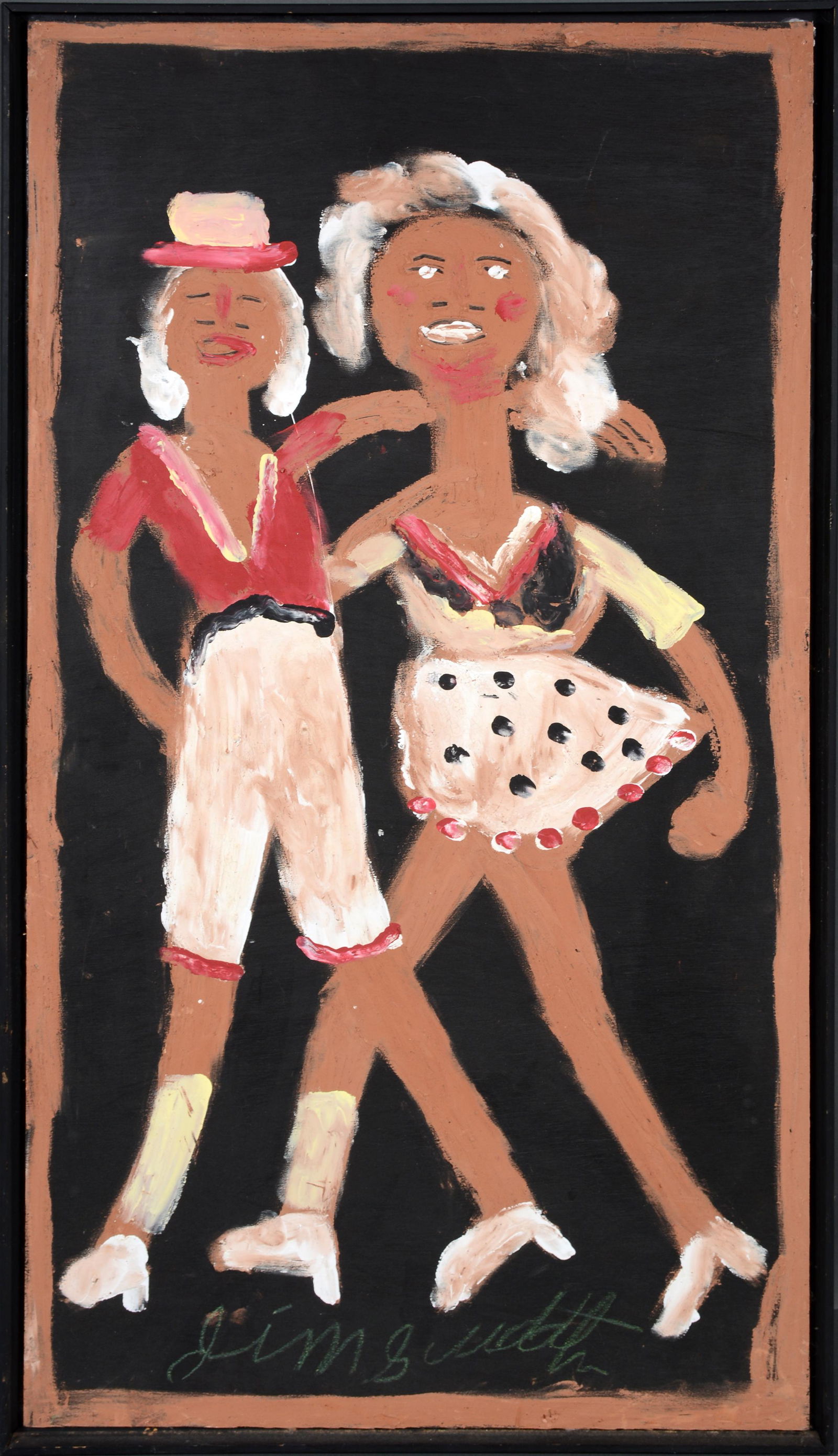 Jimmy Lee Sudduth. Couple. (1 of 2)