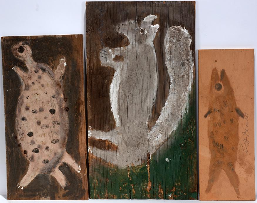 Jimmy Lee Sudduth. Turtle, Squirrel & Fish. (1 of 5)