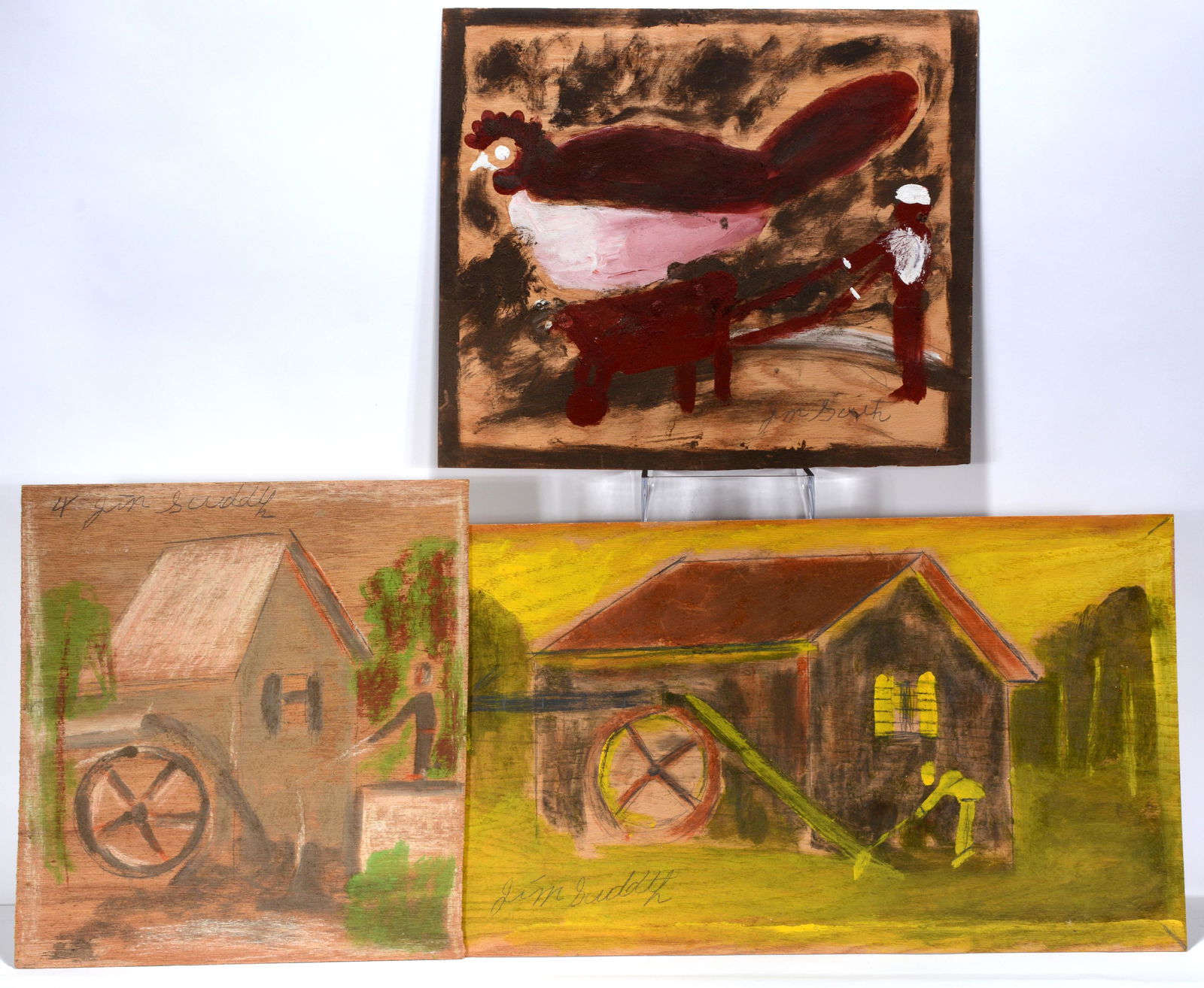 Jimmy Lee Sudduth. Mills & Farm Scenes. (1 of 1)